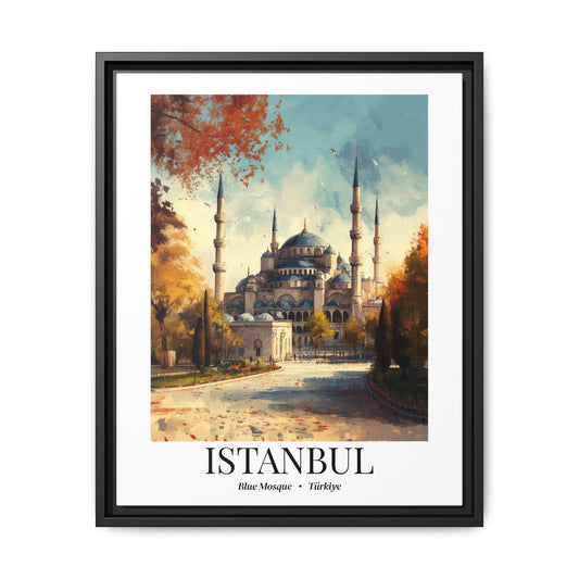 Istanbul Fine Art Print – Cruise Port Memory, Blue Mosque Wall Art, Turkey Travel Decor